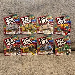 Tech Deck Fingerboard Throwback Series - 2021 - Walmart - Set of 8